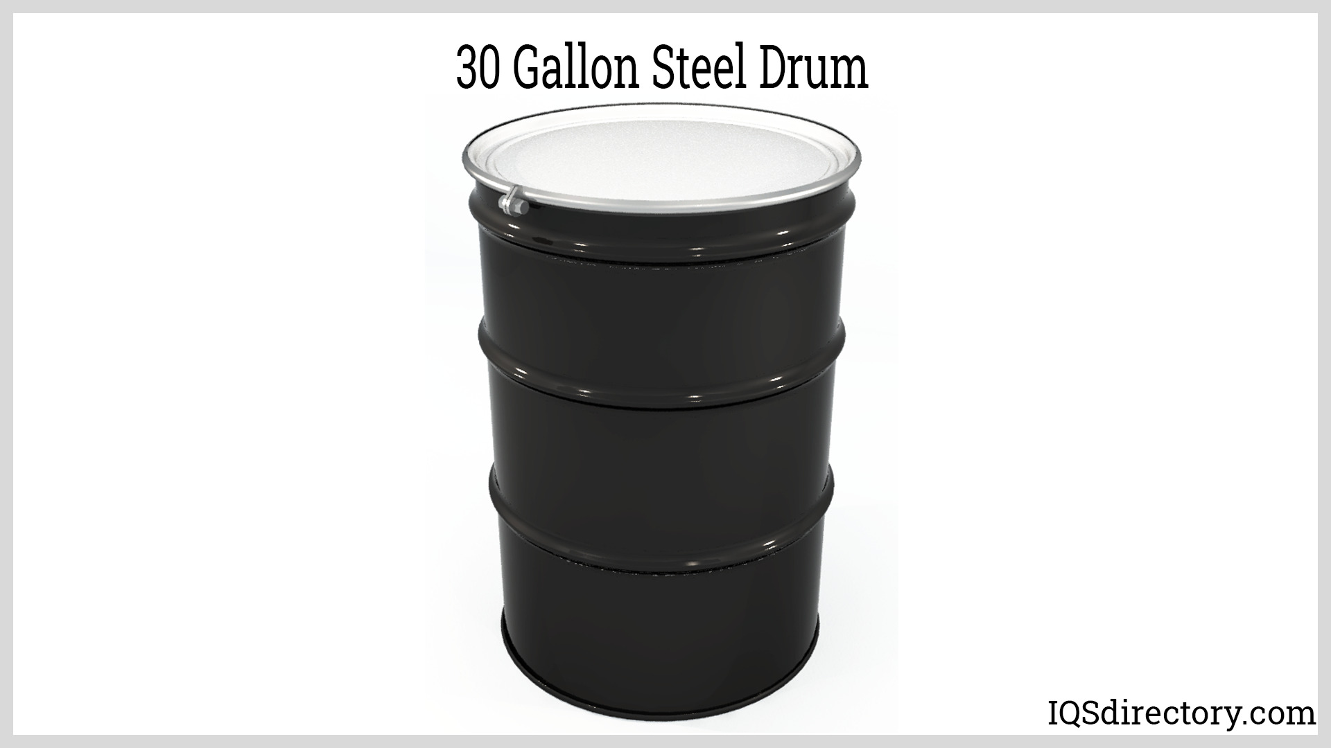 30 Gallon Steel drum