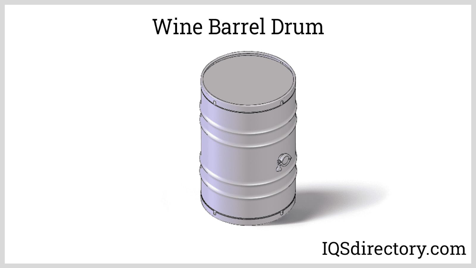 Wine Barrel Drum