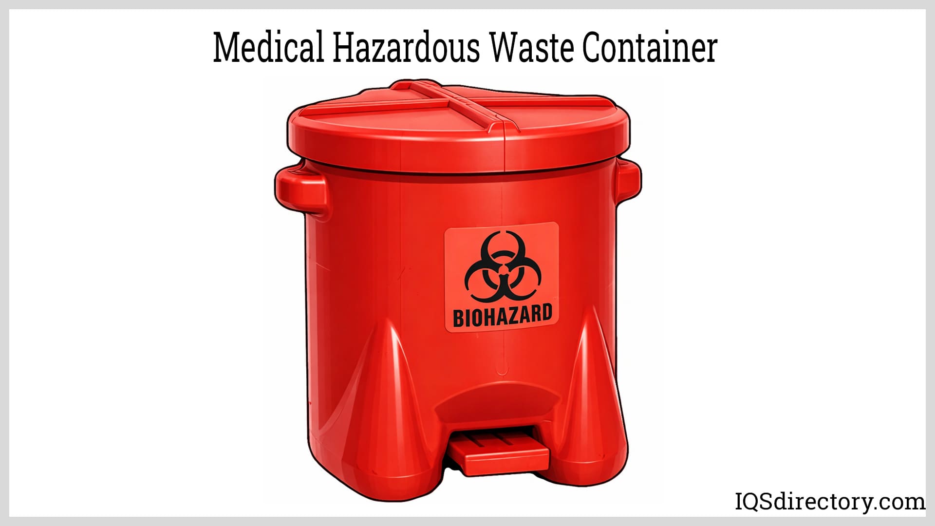Medical Hazardous Waste Container