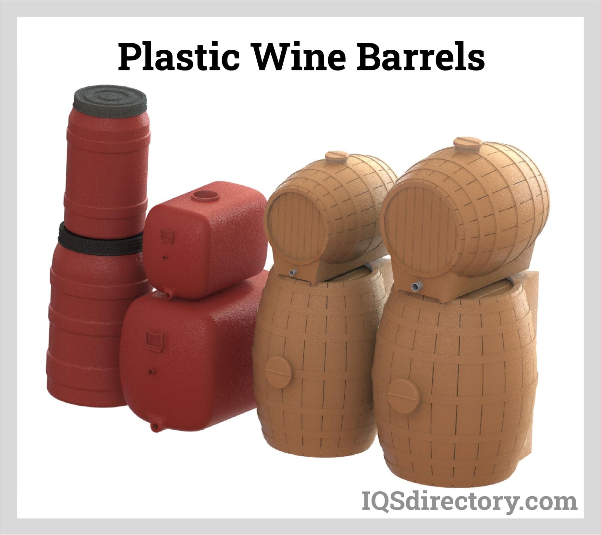 Plastic Wine Barrels