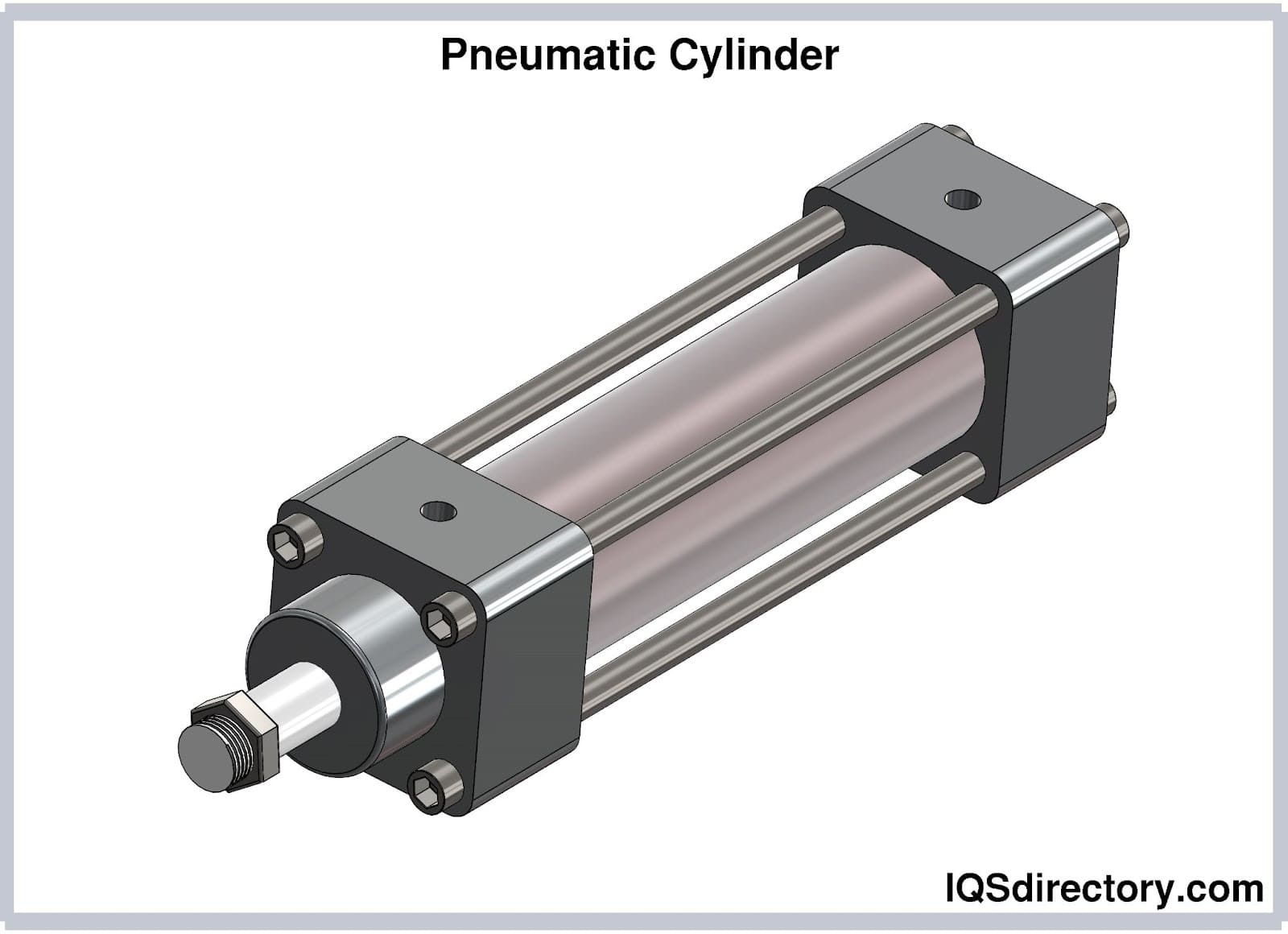 Safely Firm Sturdy Pneumatic Air Cylinder Compact Durable Tough for Guiding Lubrication Pneumatic Standard Cylinder 