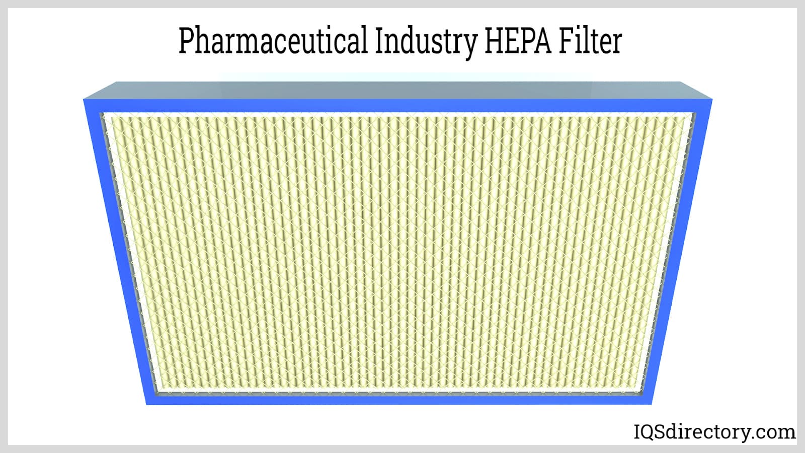 Pharmaceutical Industry HEPA Filter