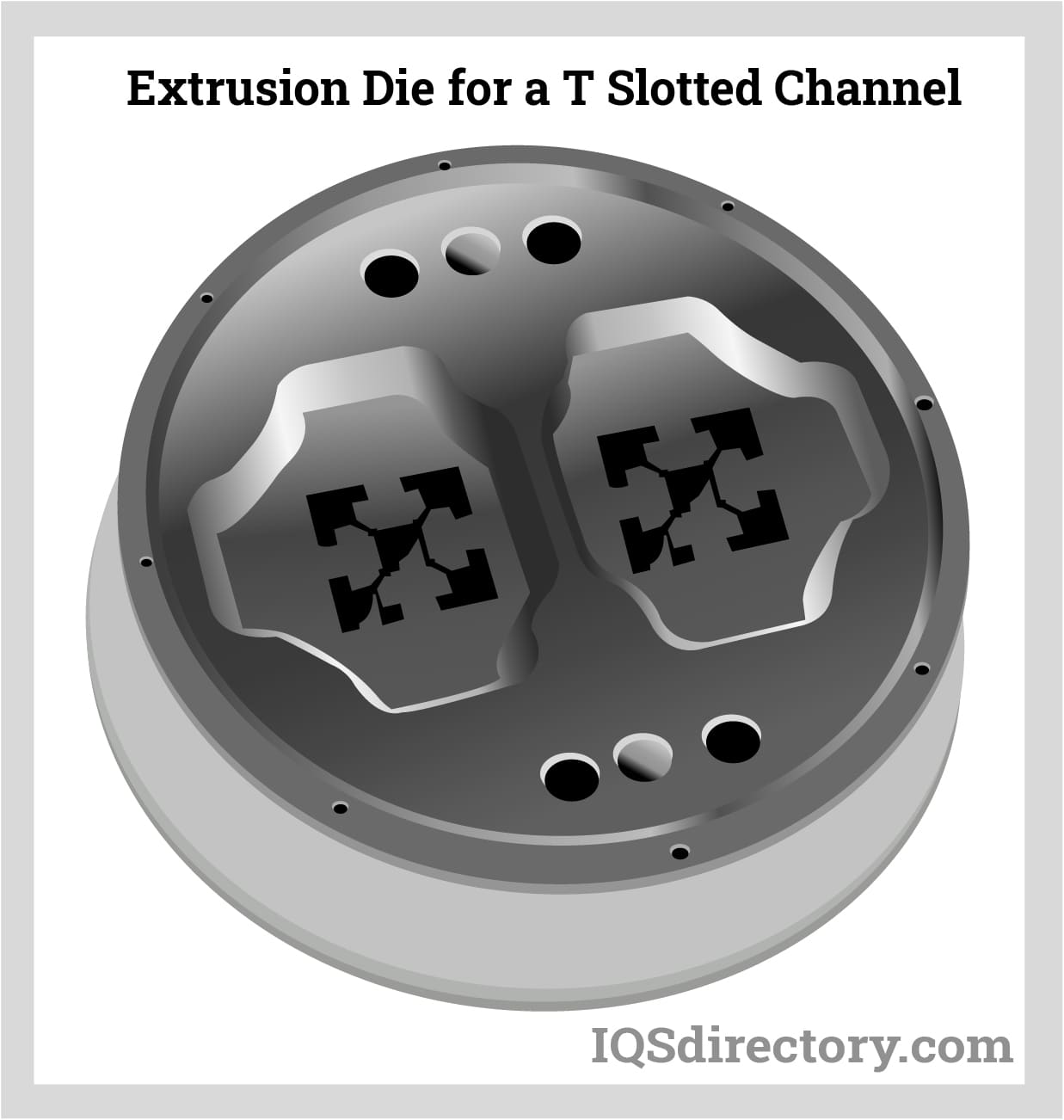 Extrusion Die for a T Slotted Channel