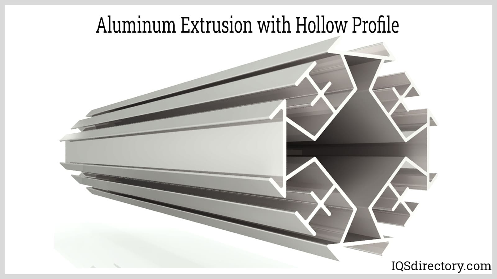Aluminum Extrusion with Hollow Profile