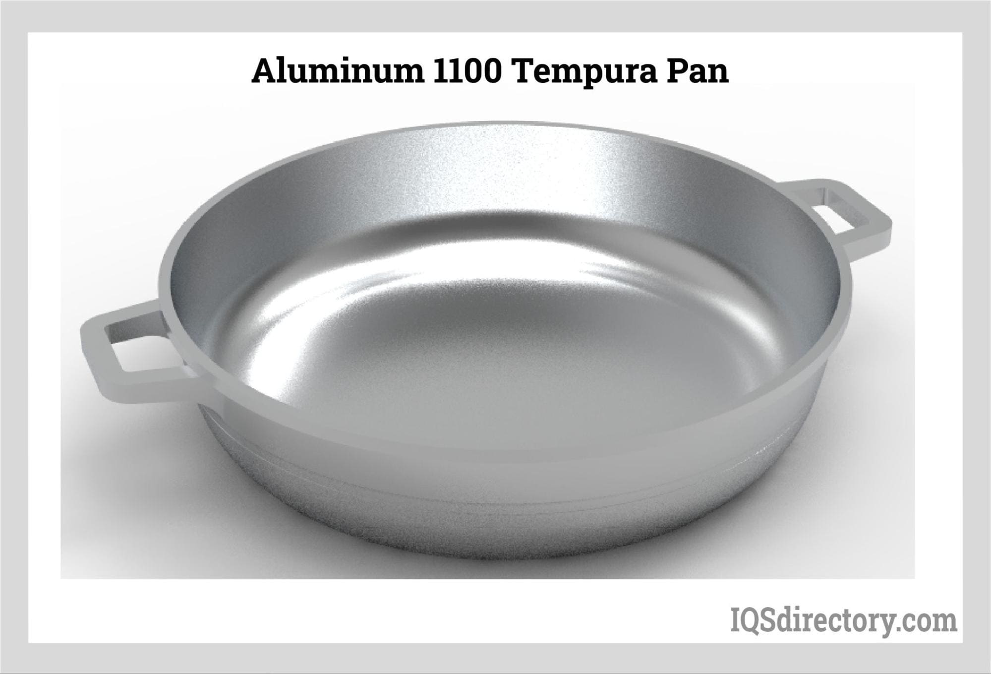 Aluminum 1100 Tempura Pan