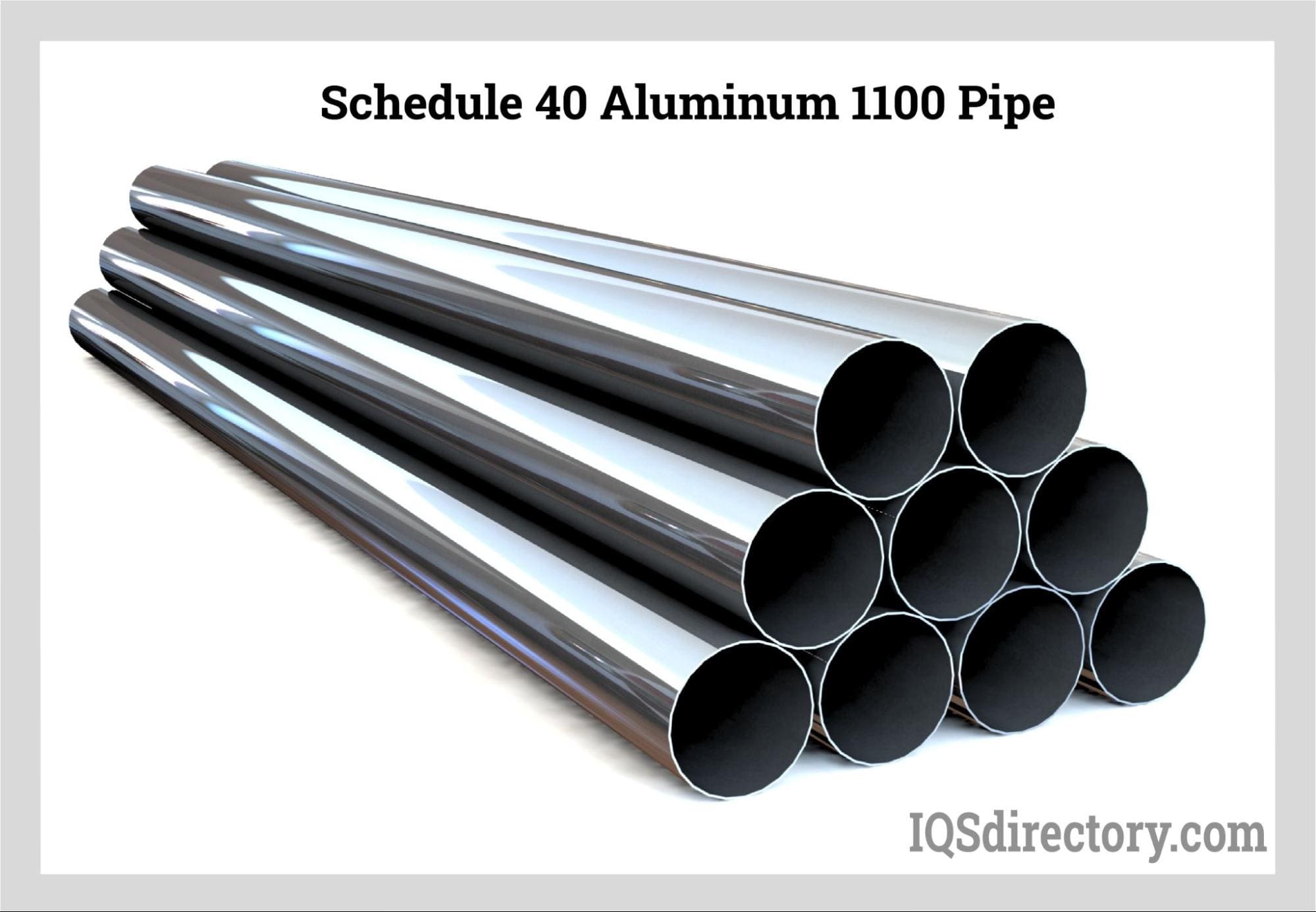 Schedule 40 Aluminum 1100 Pipe