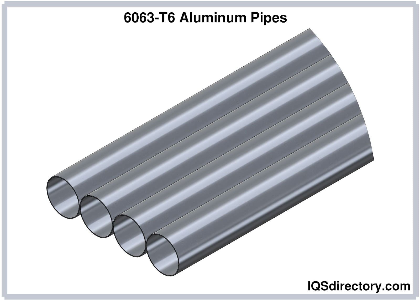 6063-T6 Aluminum Pipes