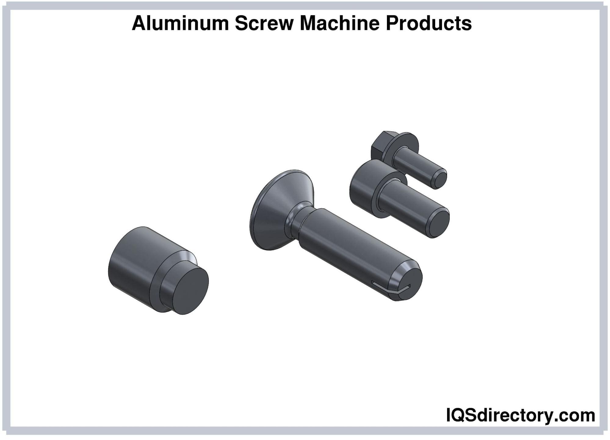 Aluminum Screw Machine Products