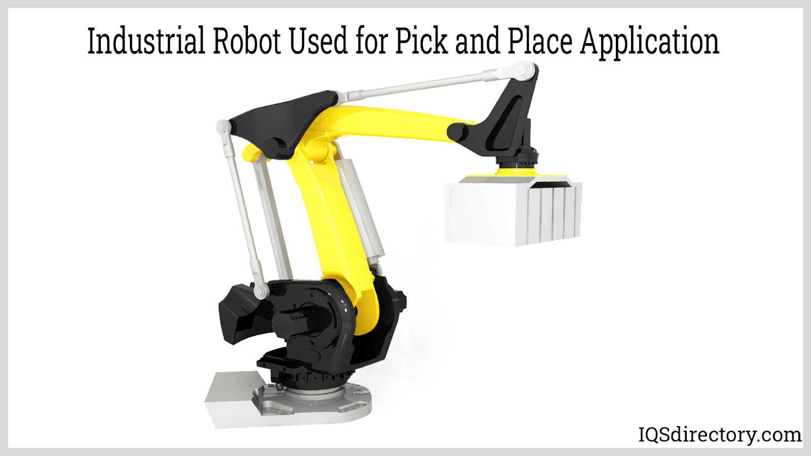 Industrial Robot Used for Pick and Place Application