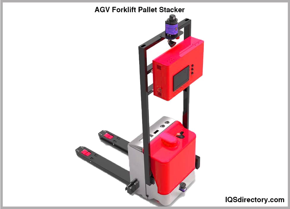 AGV Forklift Pallet Stacker