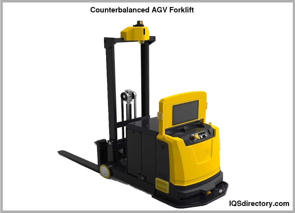 Counterbalanced AGV Forklift