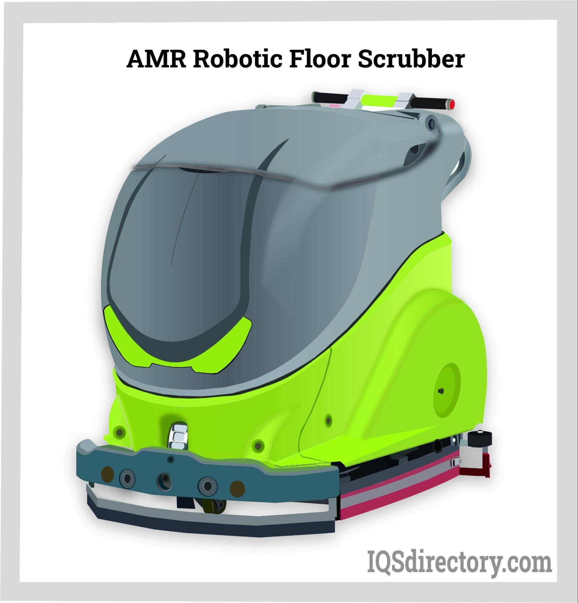 AMR Robotic Floor Scrubber