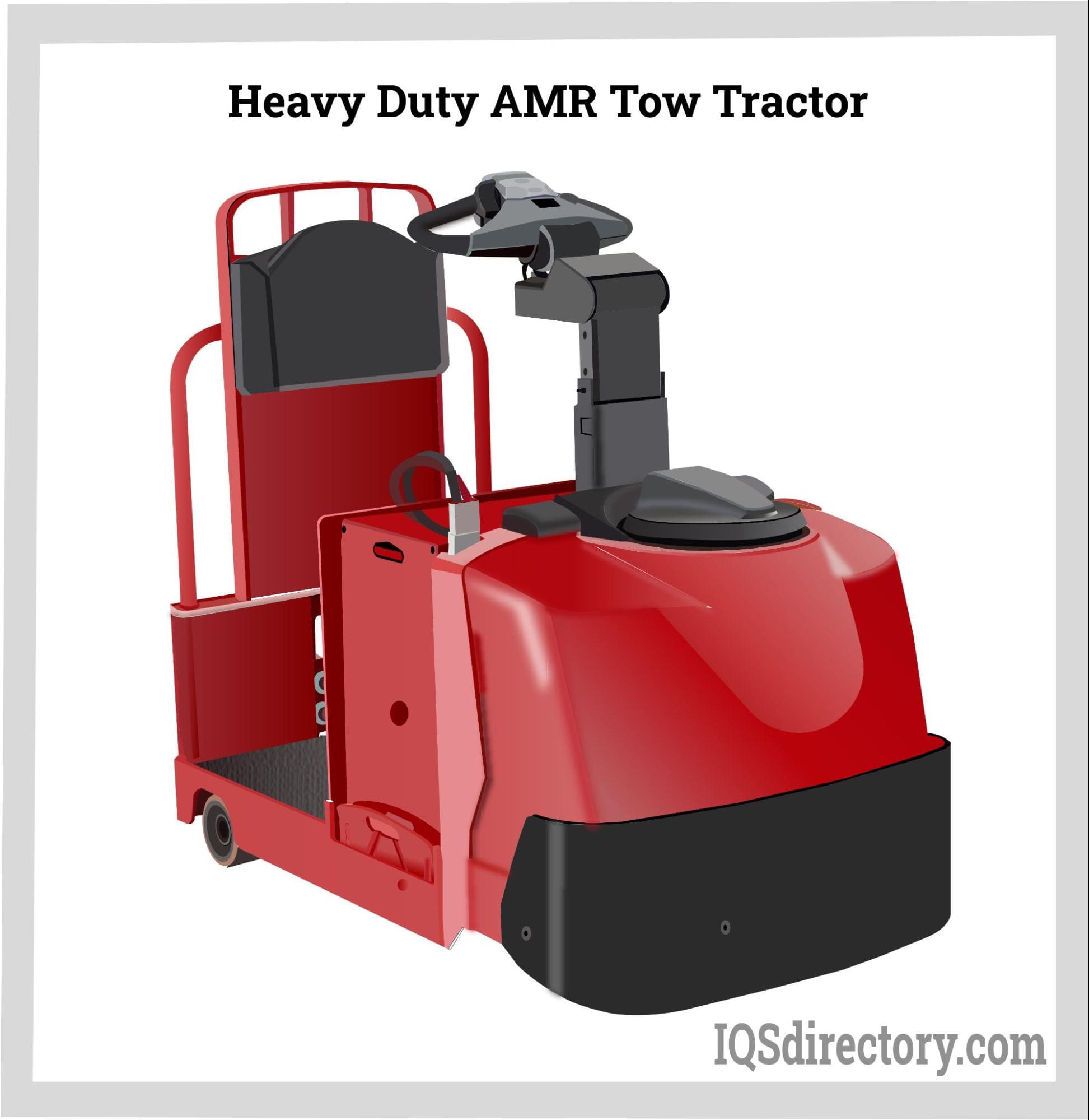 Heavy Duty AMR Tow Tractor