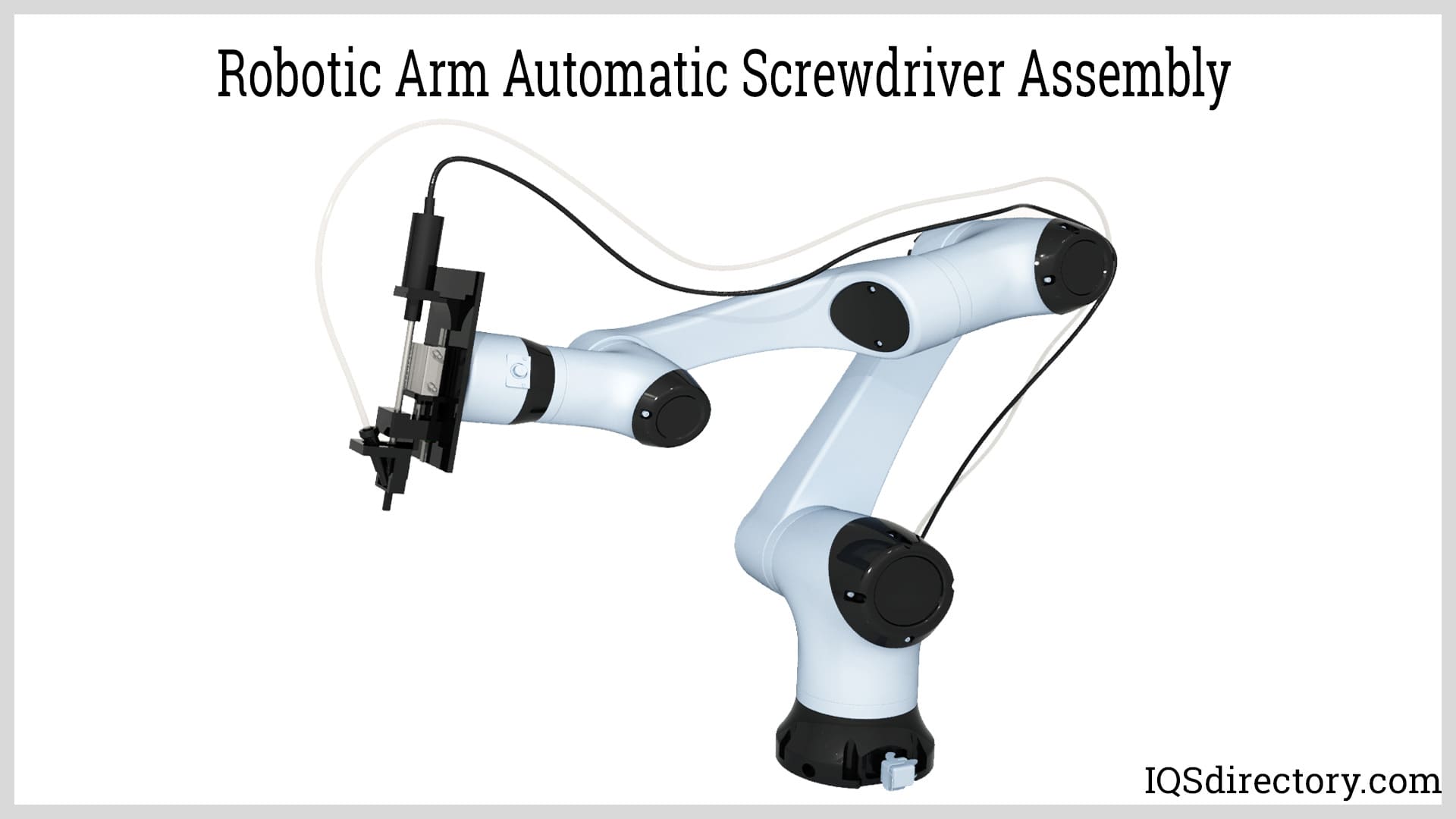 Robotic Arm Automatic Screwdriver Assembly