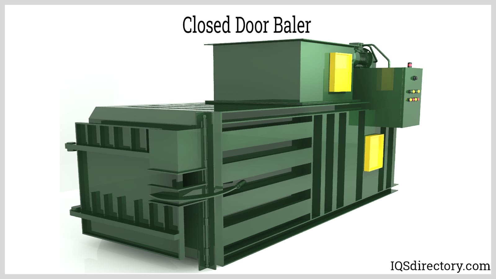 Closed Door Baler