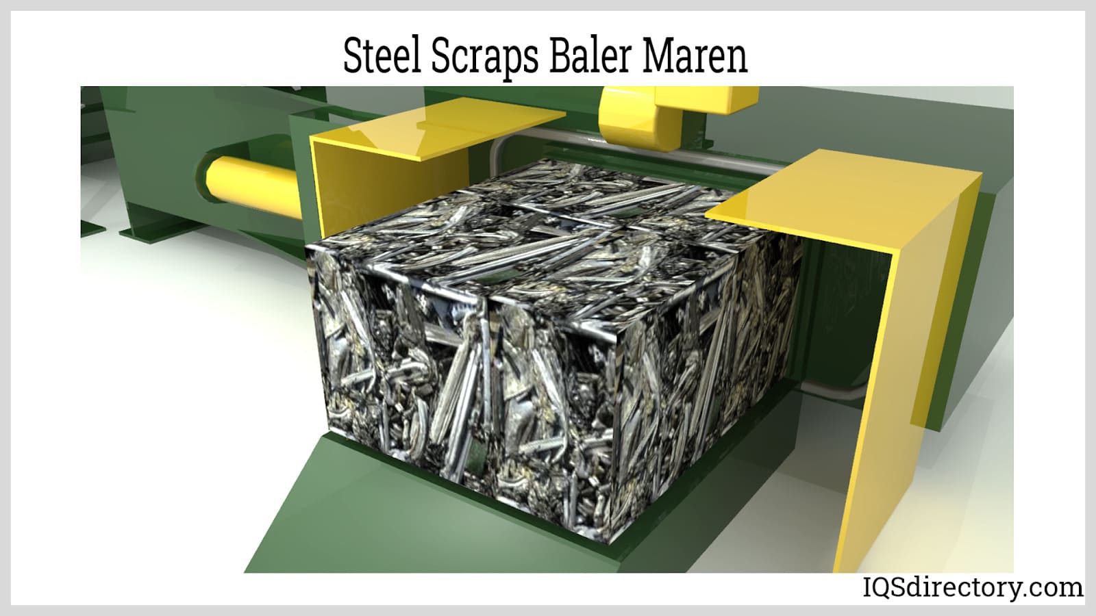 Steel Scraps Baler
