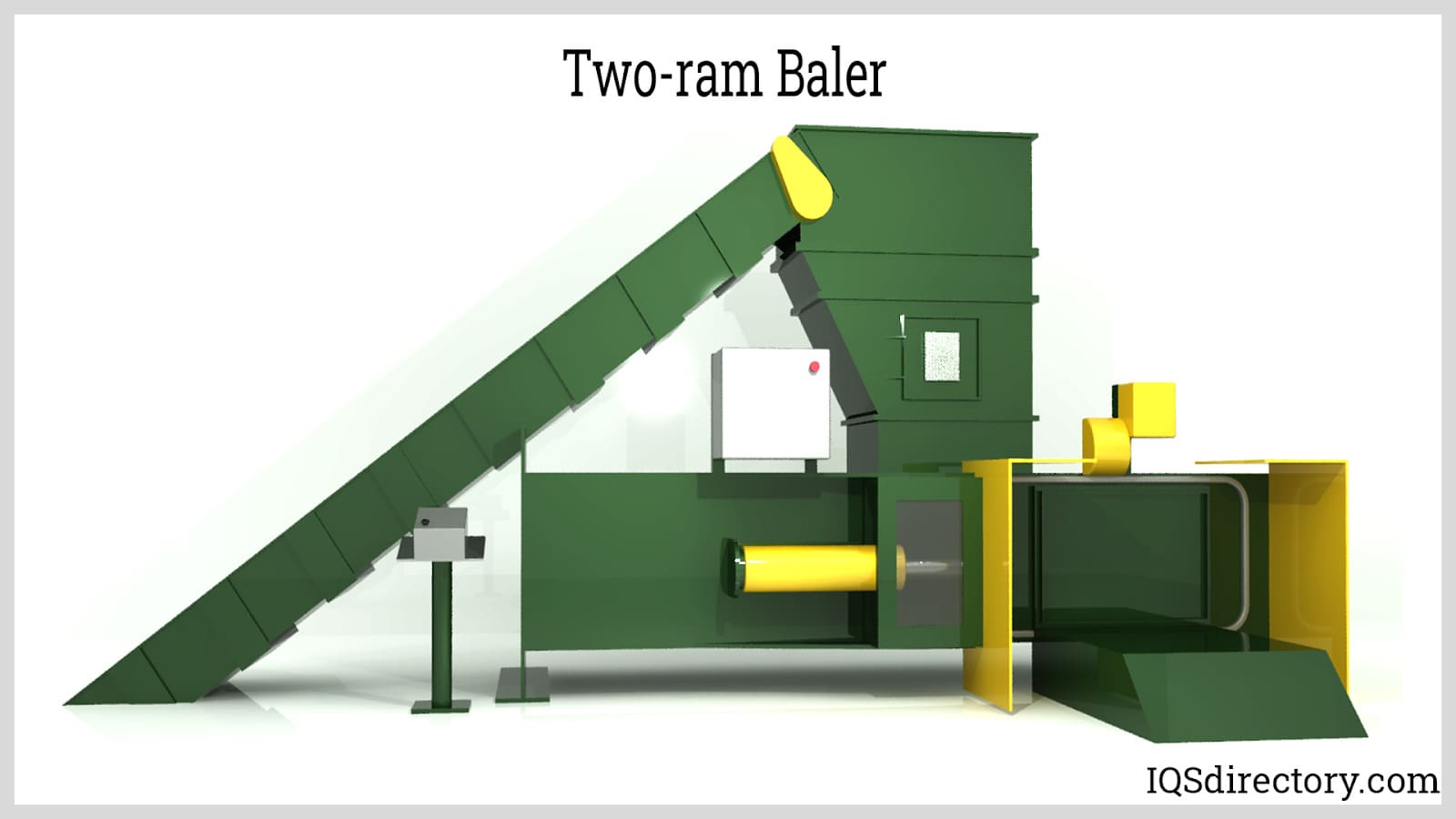 Two-ram Baler