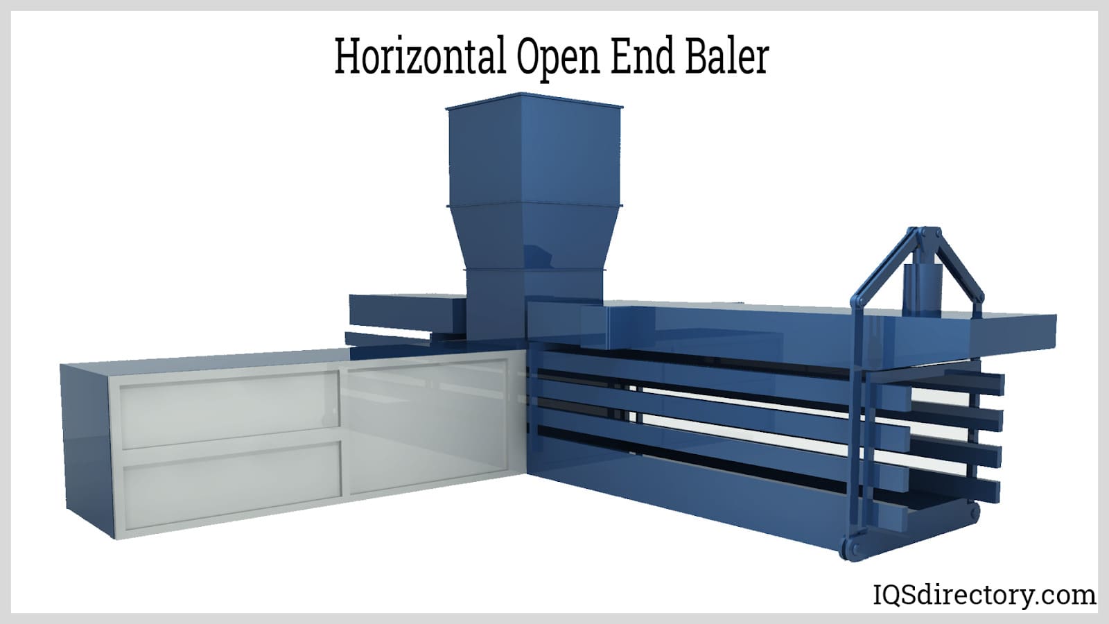 Horizontal Open End Baler