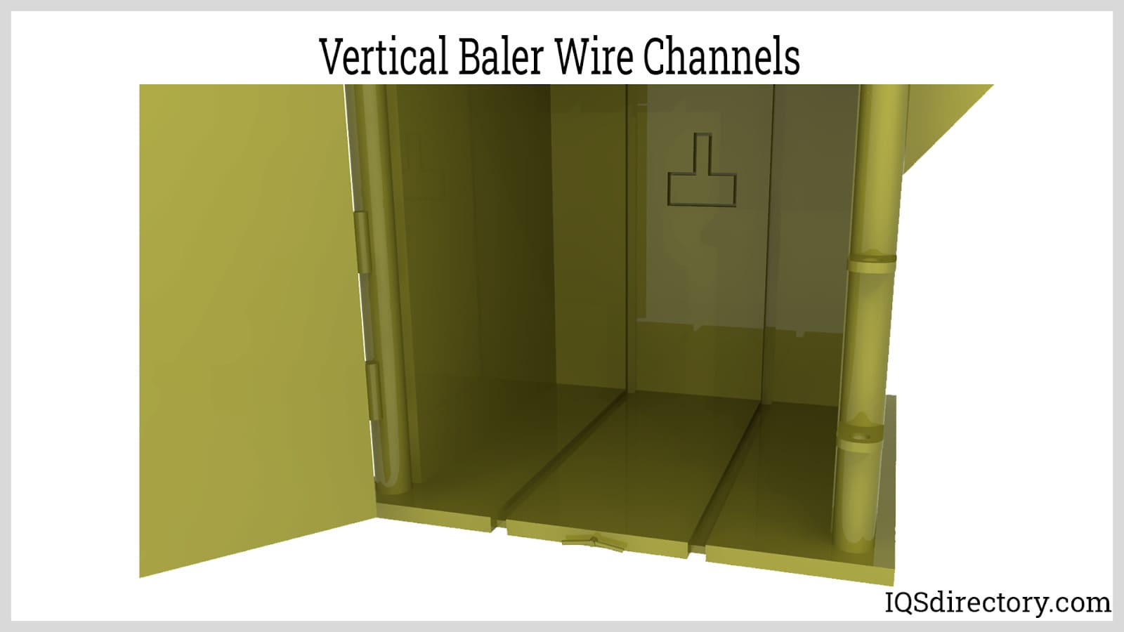Vertical Baler Wire Channels