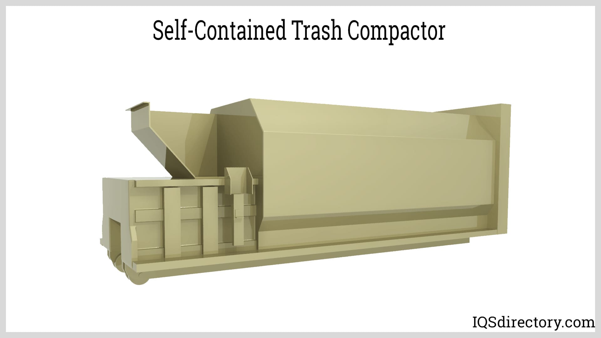 Self-Contained Trash Compactor