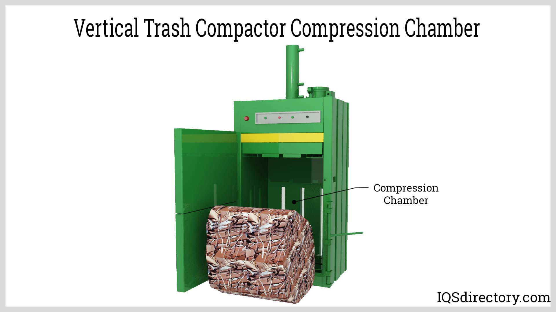 Vertical Trash Compactor