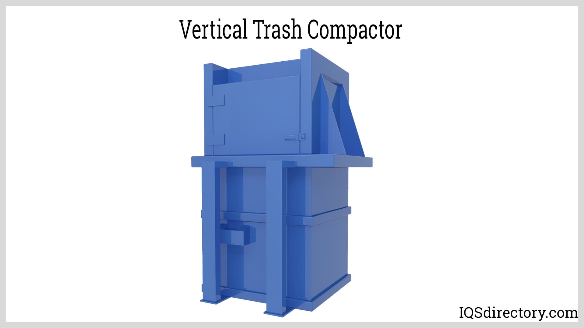 Vertical Trash Compactor
