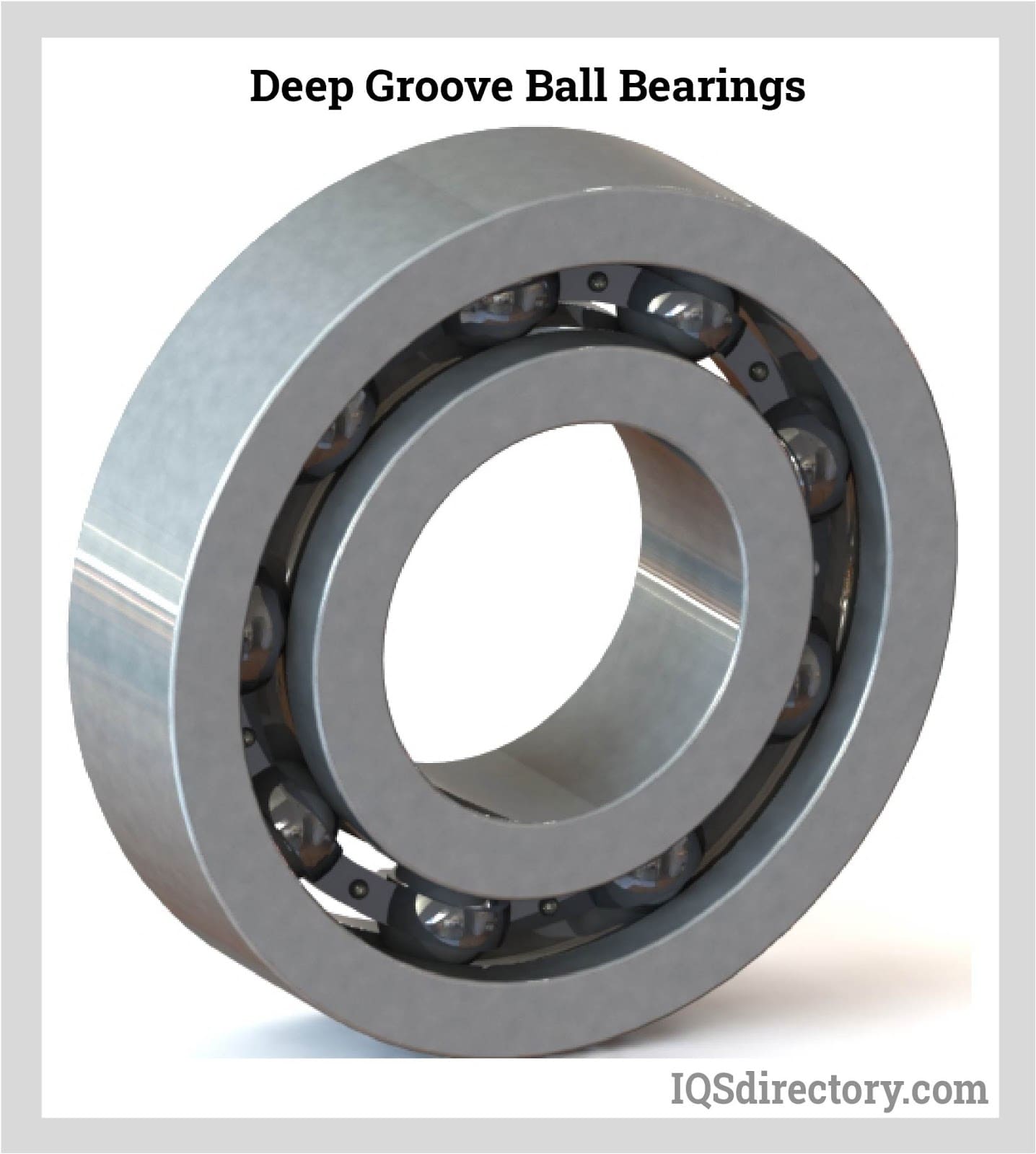 Deep Groove Ball Bearings