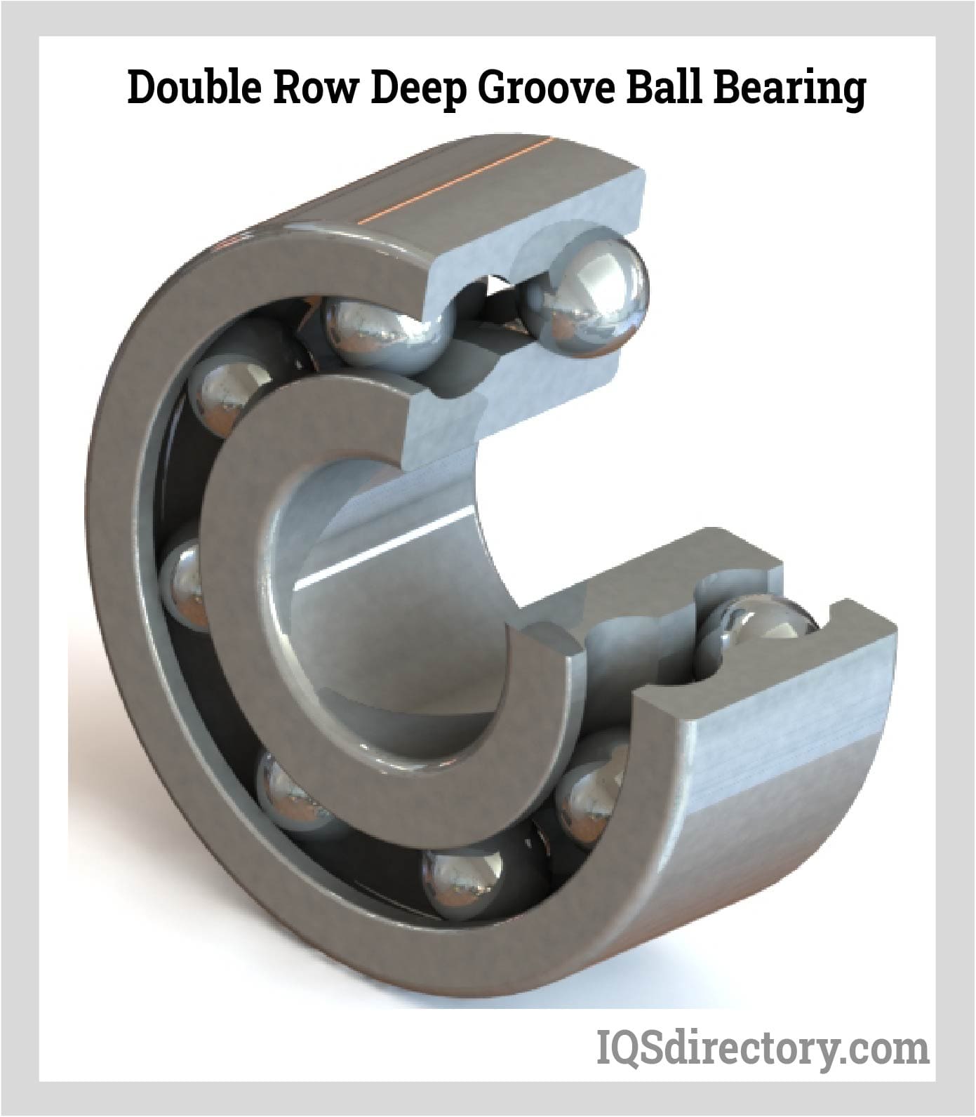Double Row Deep Groove Ball Bearing