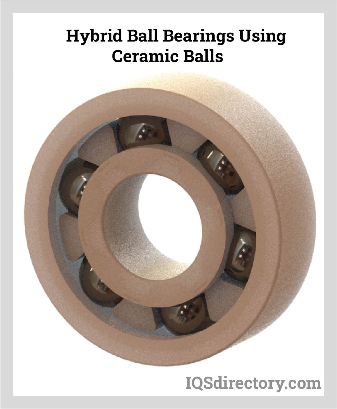 Hybrid Ball Bearings Using Ceramic Balls