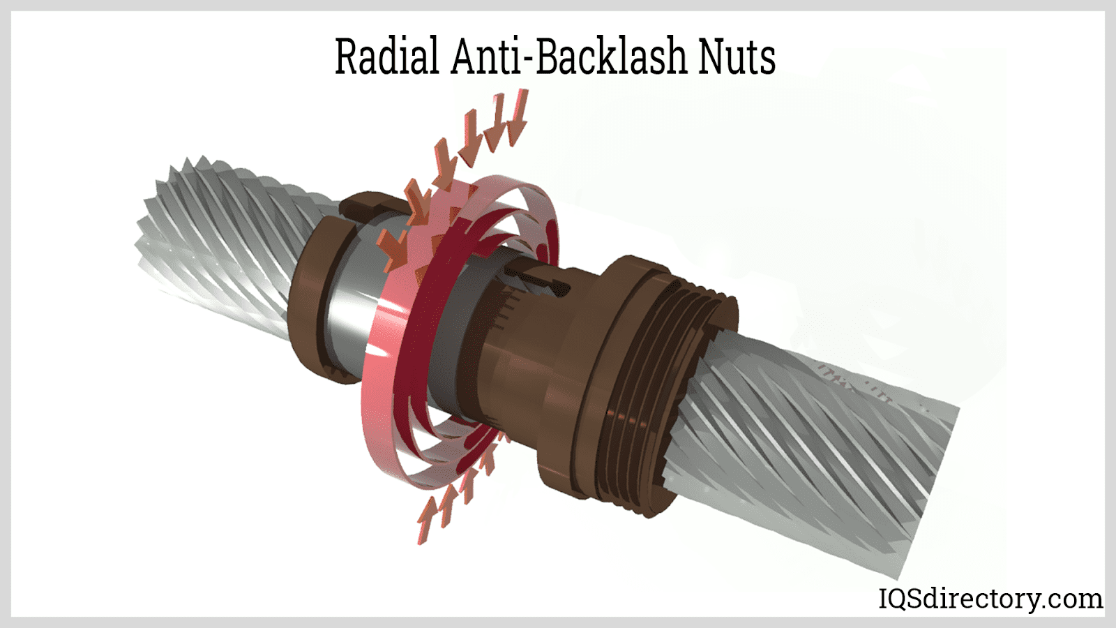 Radial Anti-Backlash Nuts