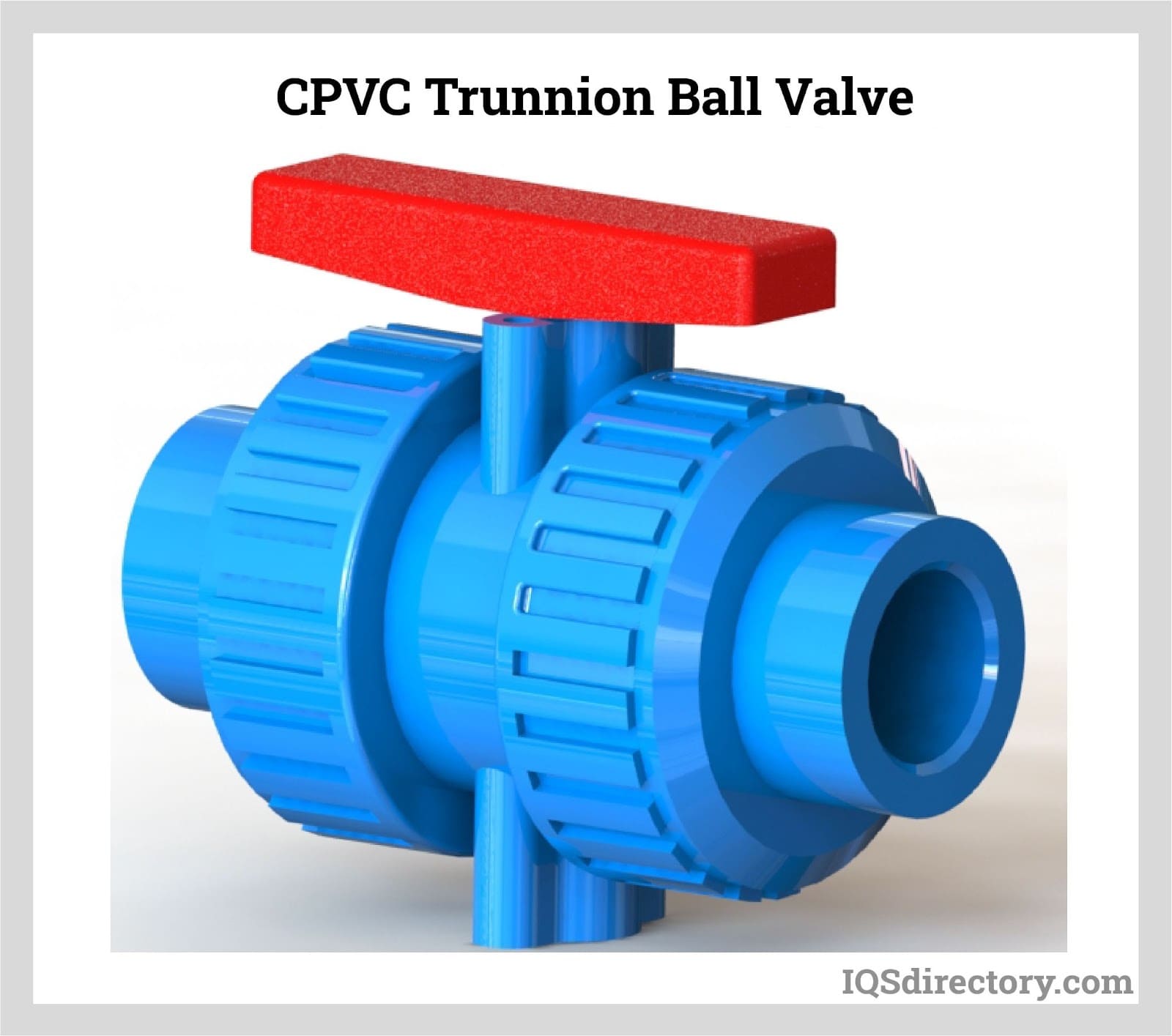 CPVC Trunnion Ball Valve