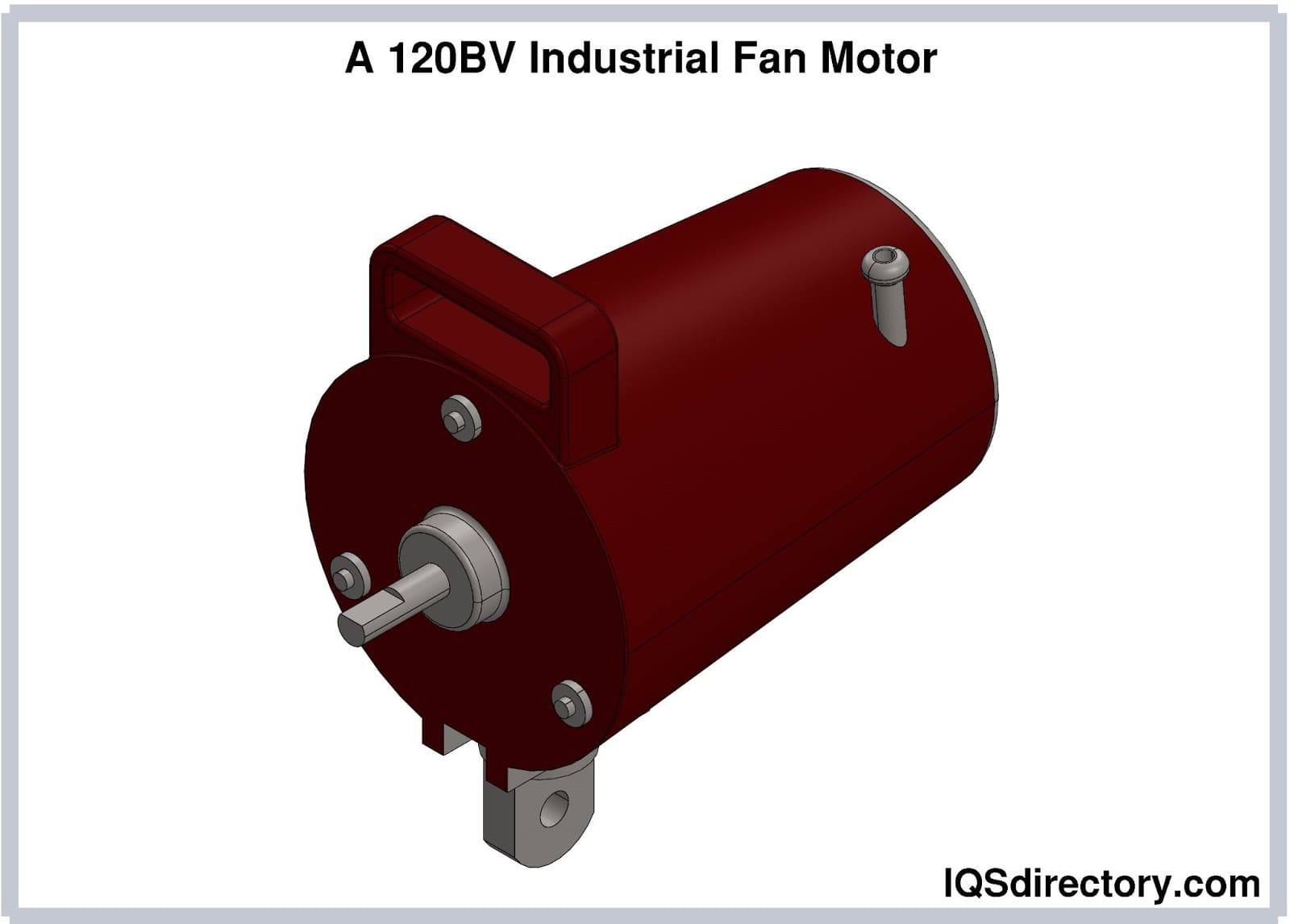 A 120BV Industrial Fan Motor