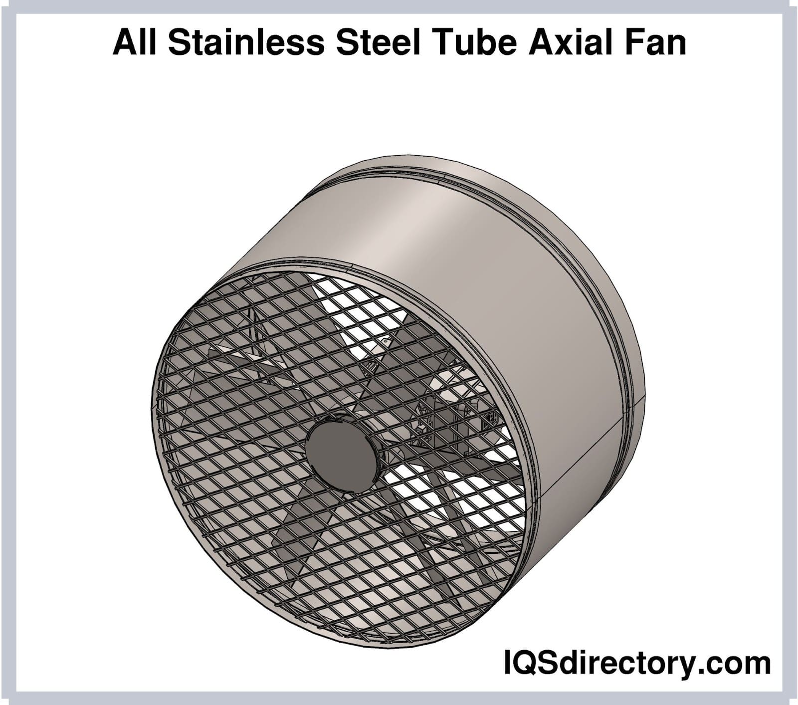 All Stainless Steel Tube Axial Fan