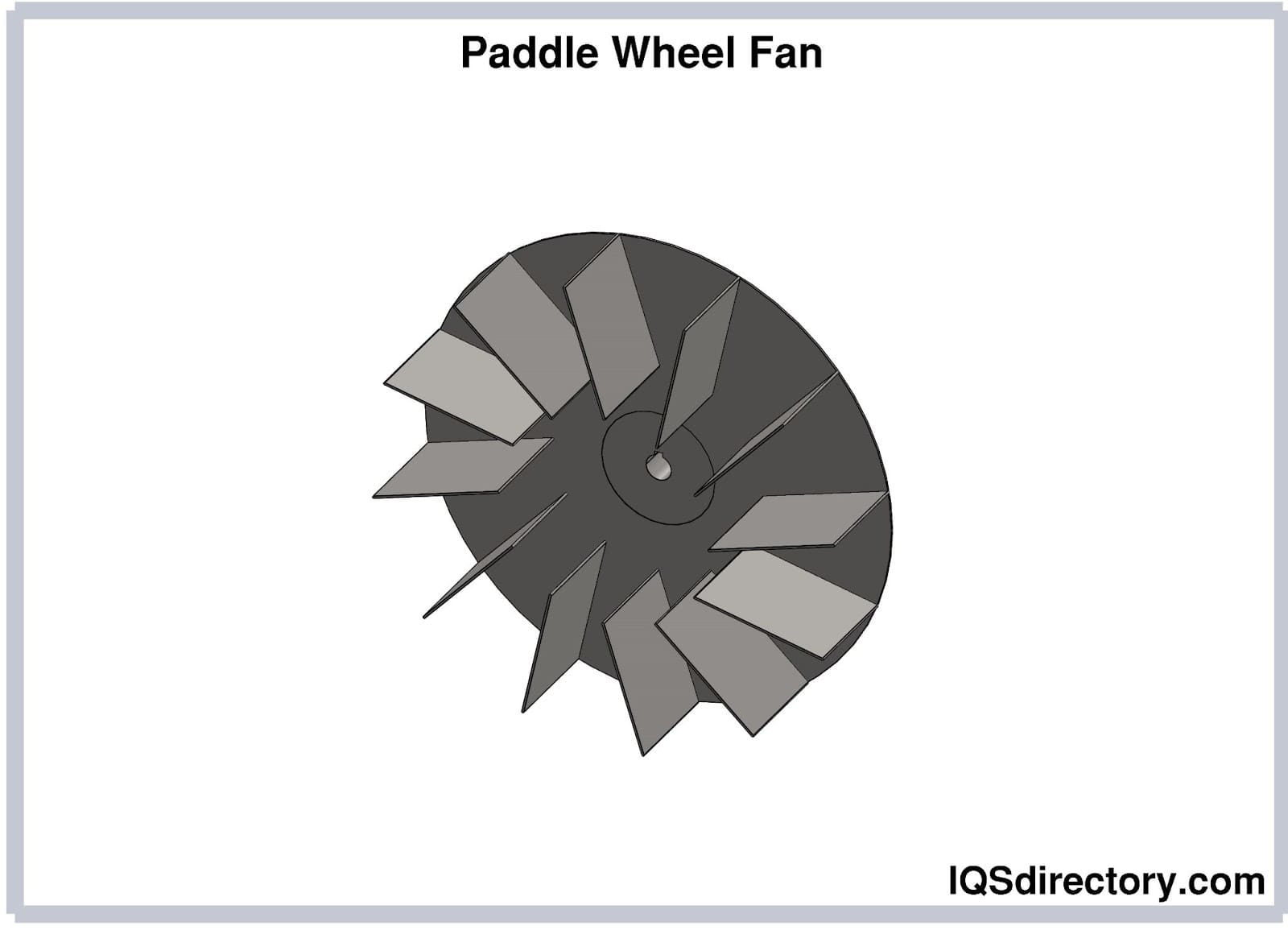 Paddle Wheel Fan