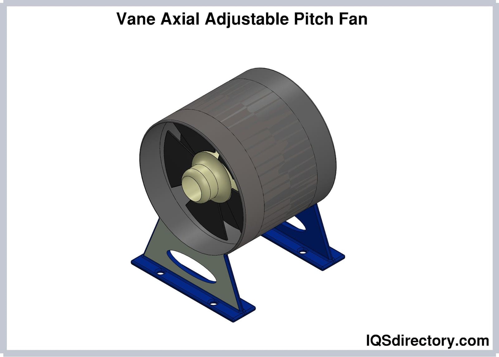 Vane Axial Adjustable Pitch Fan