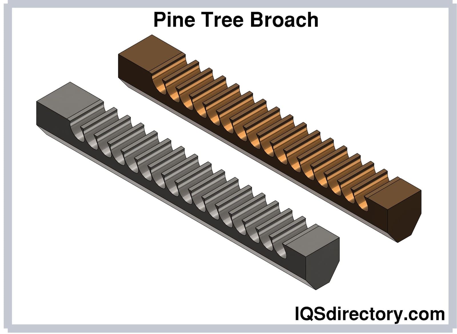 Pine Tree Broach