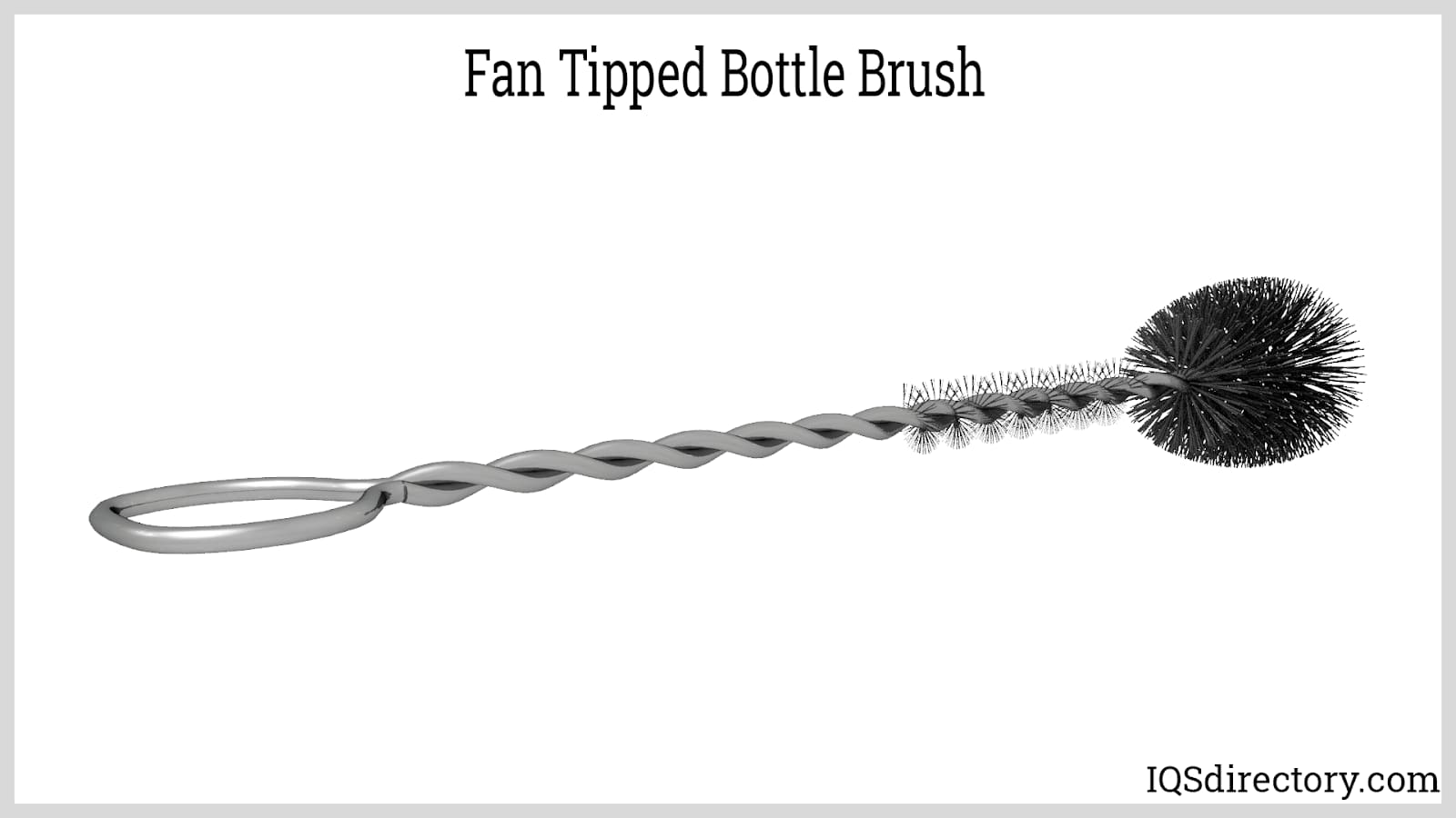 Fan Tipped Bottle Brush