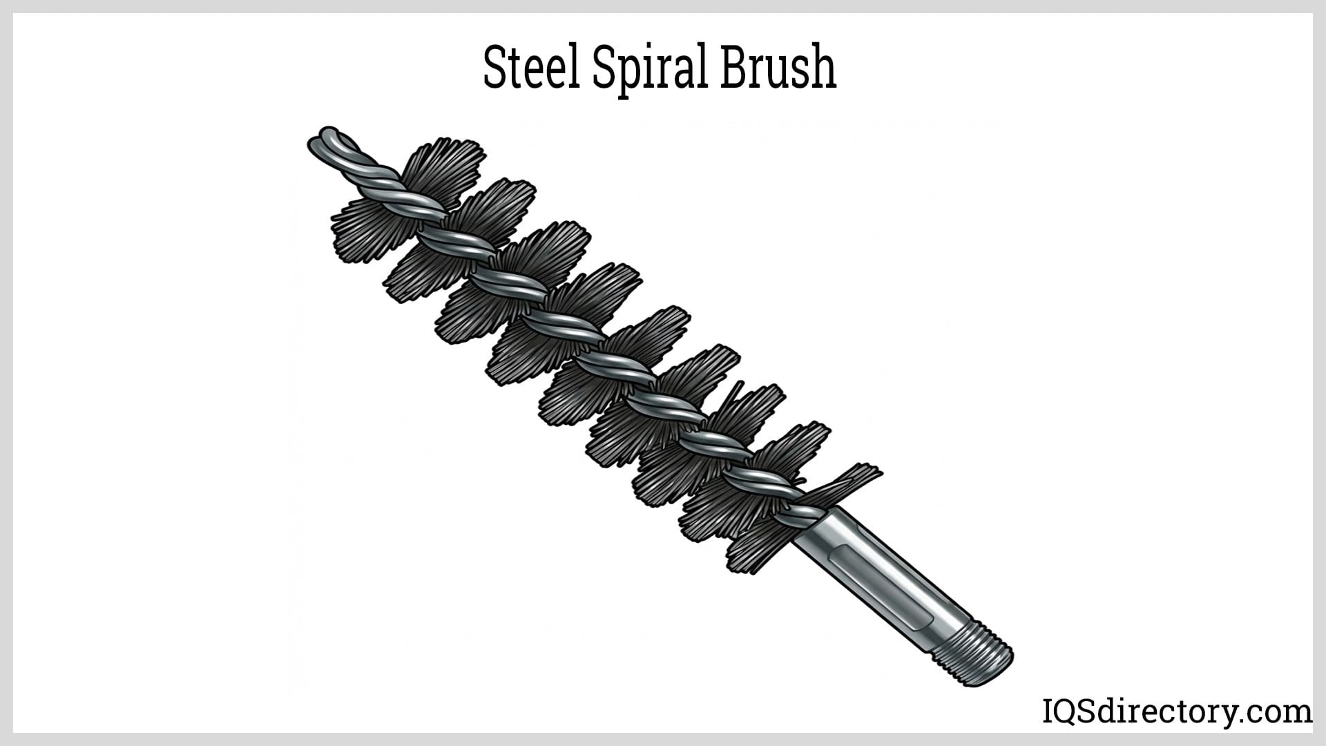 Steel Spiral Brush