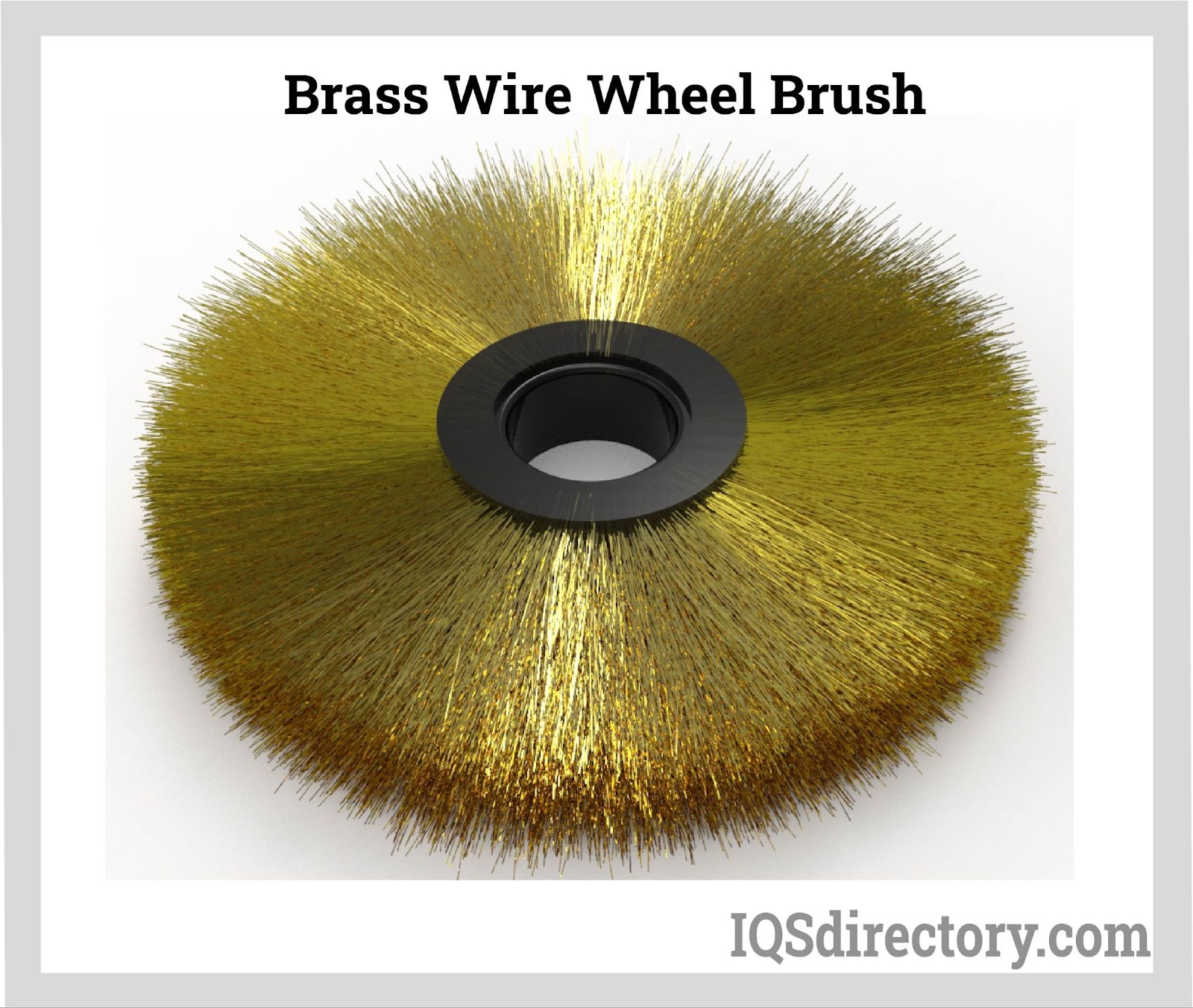 Brass Wire Wheel Brush
