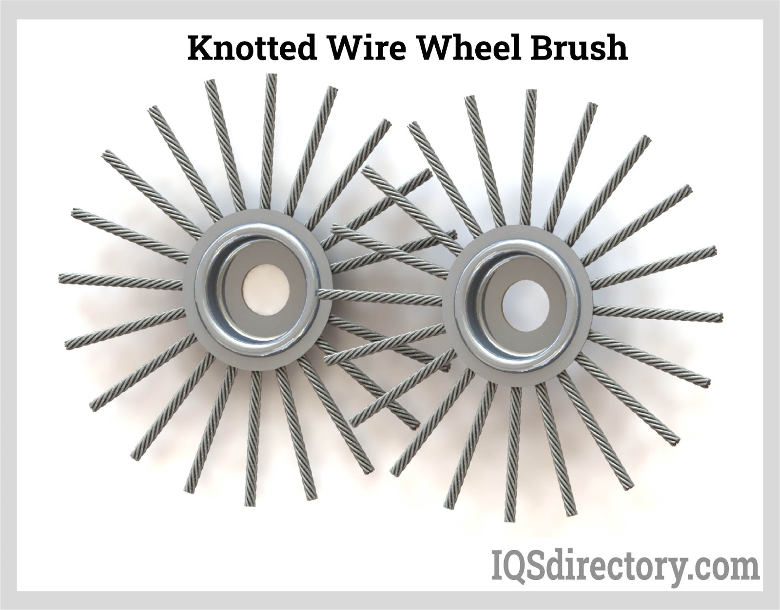 Knotted Wire Wheel Brush