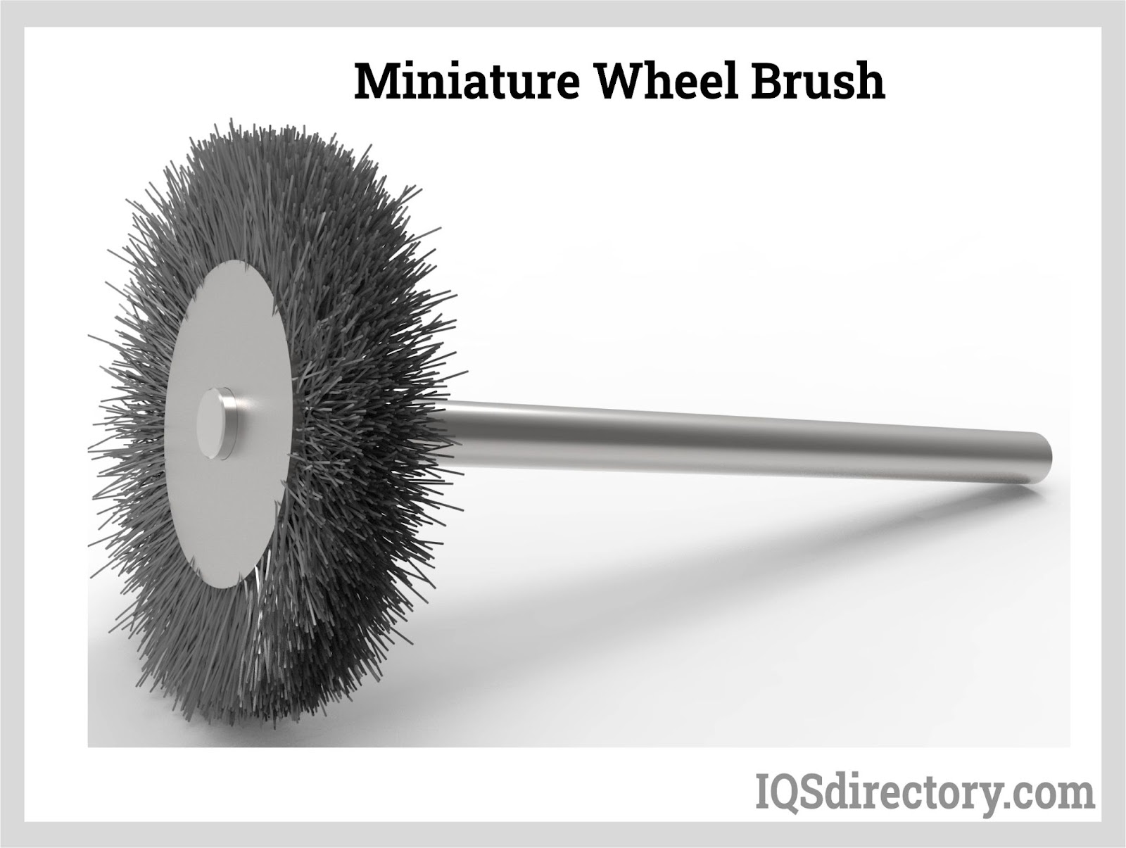 Miniature Wheel Brush