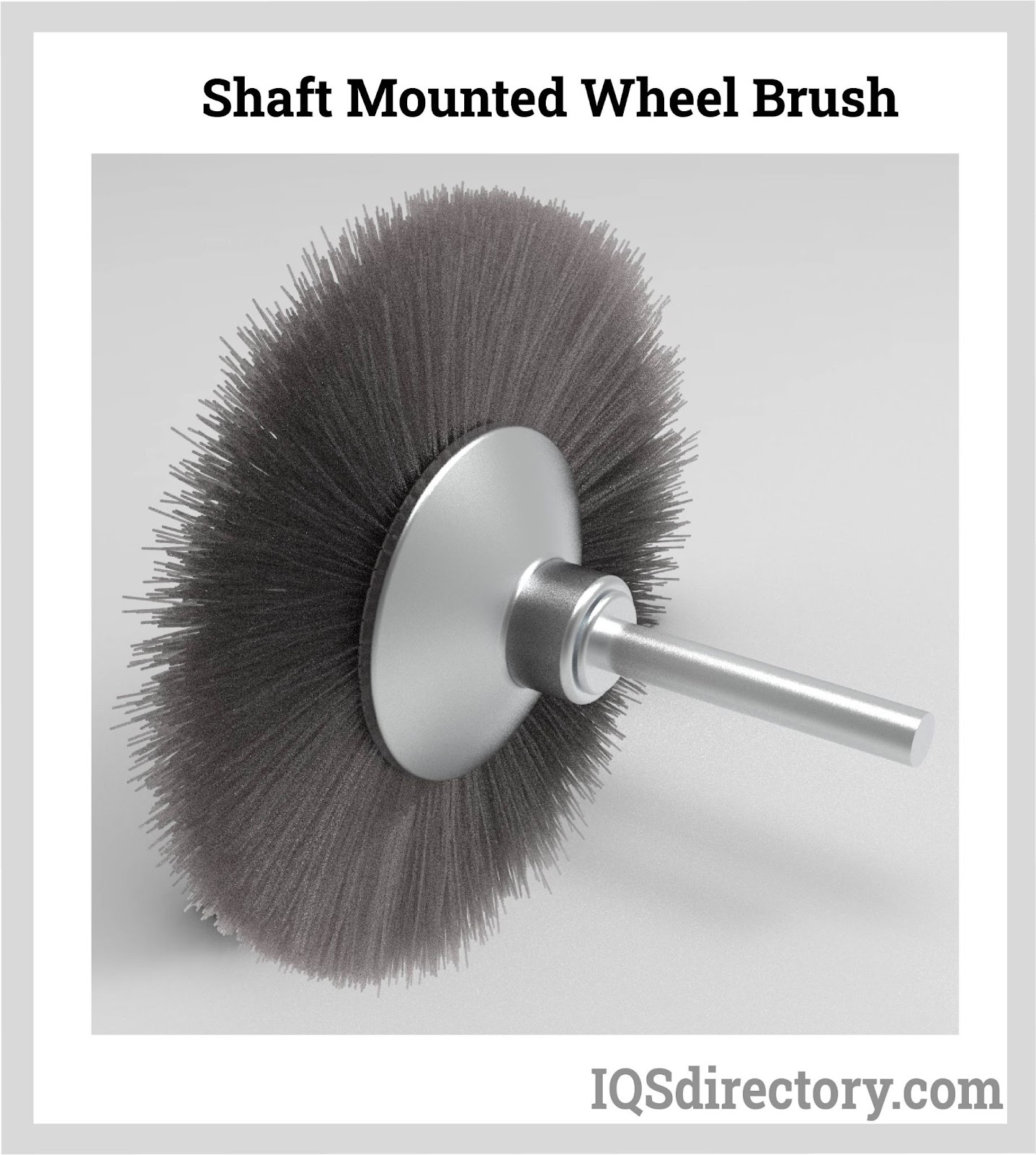 Shaft-Mounted Wheel Brush
