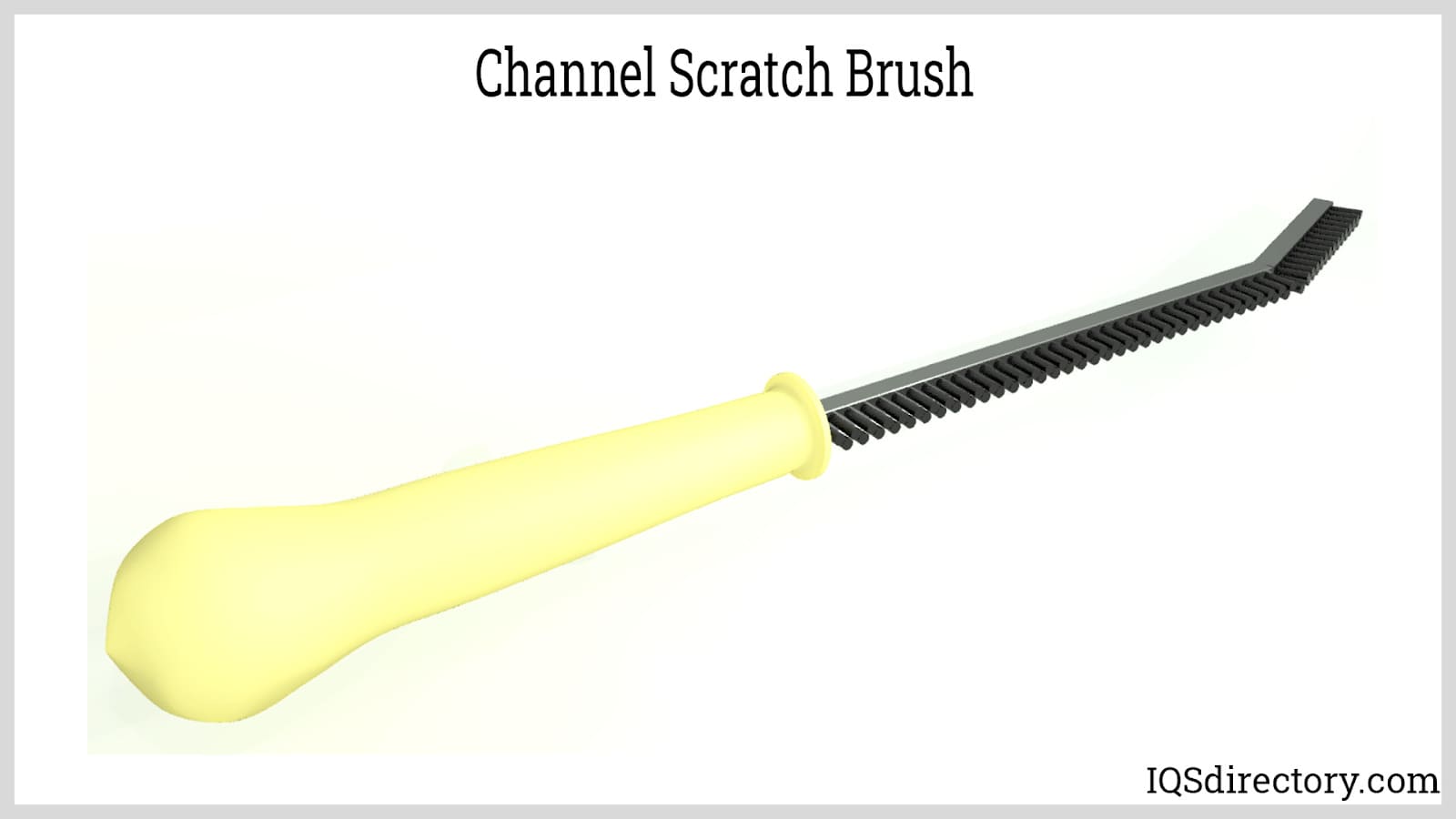 Channel Scratch Brush
