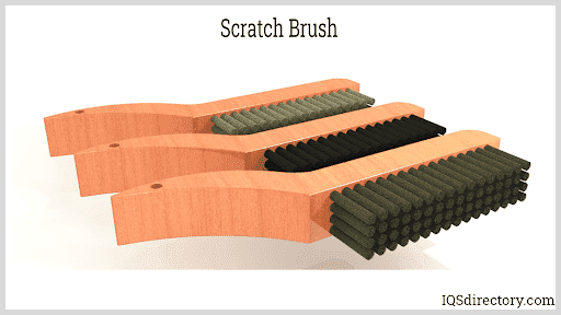 WIRE SCRATCH BRUSH WITH HANDLE RUST REMOVAL METAL PREPARATION 