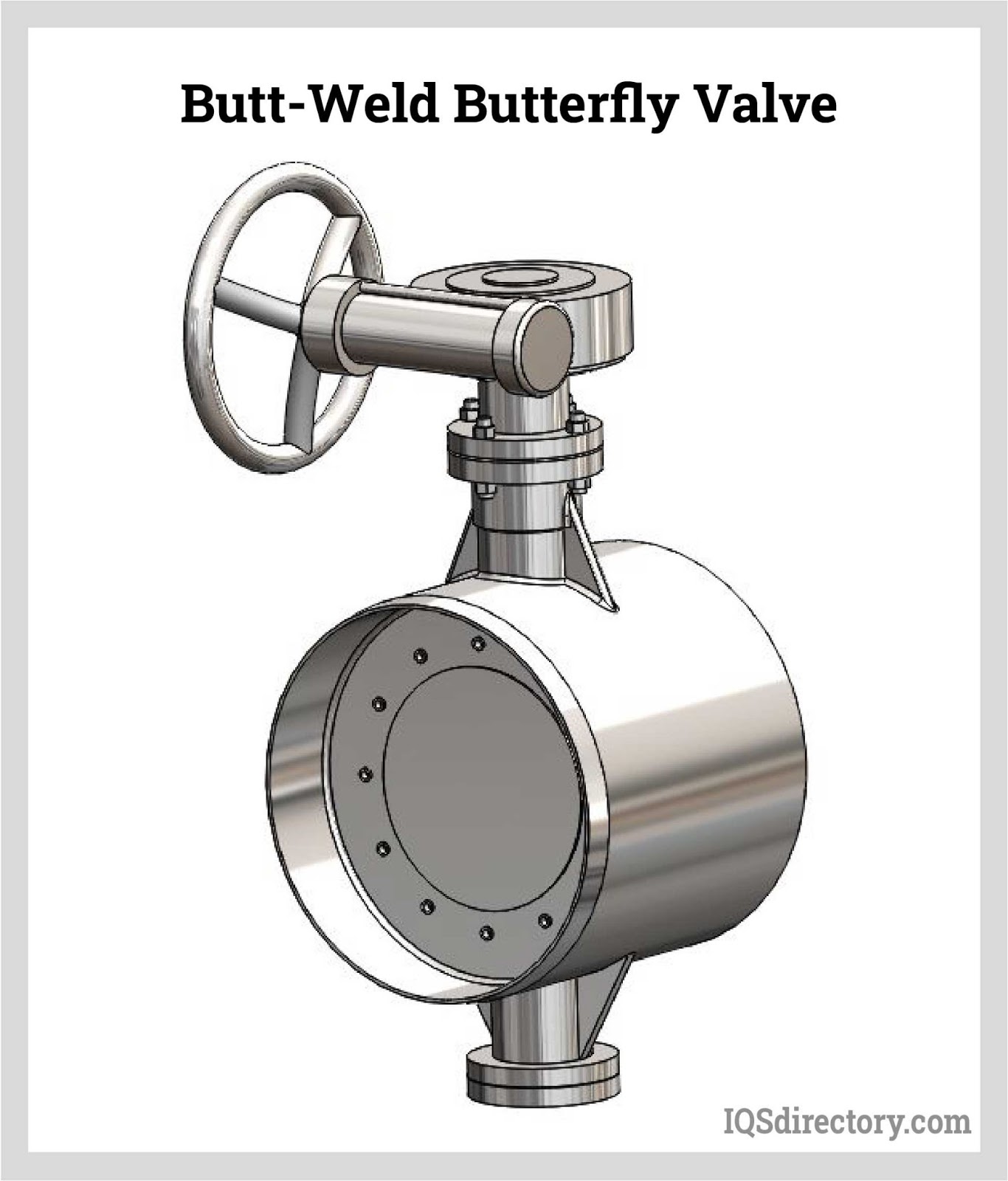Butt-Weld Butterfly Valve
