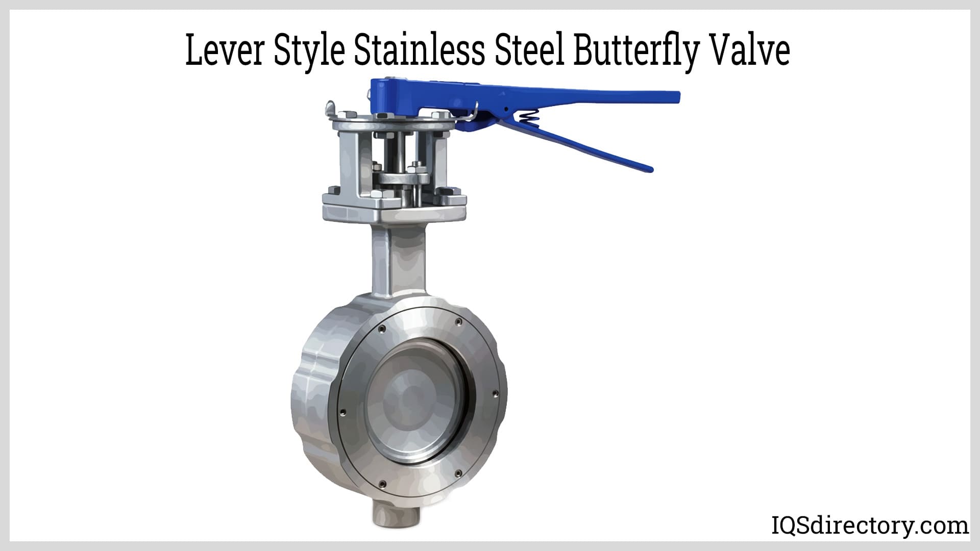 Lever Style Stainless Steel Butterfly Valve