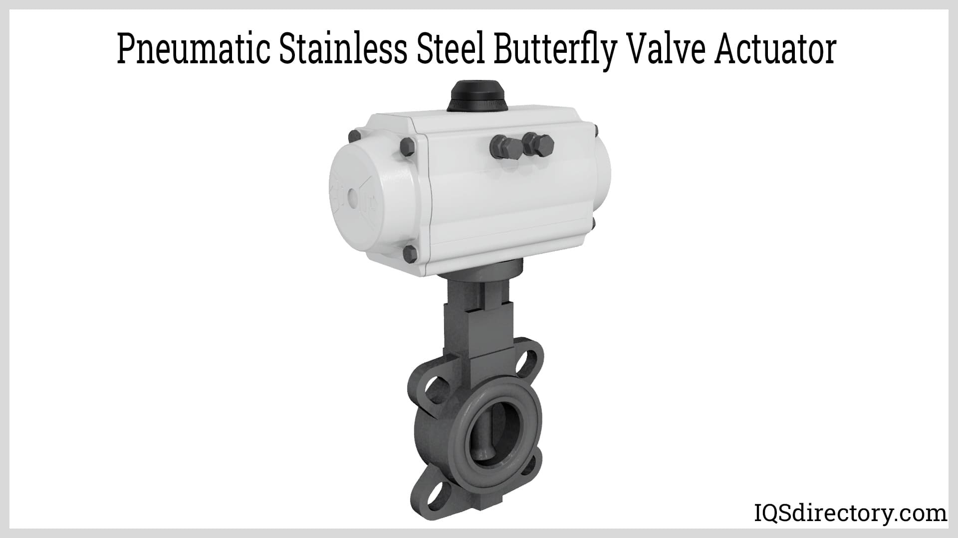 Pneumatic Stainless Steel Butterfly Valve Actuator