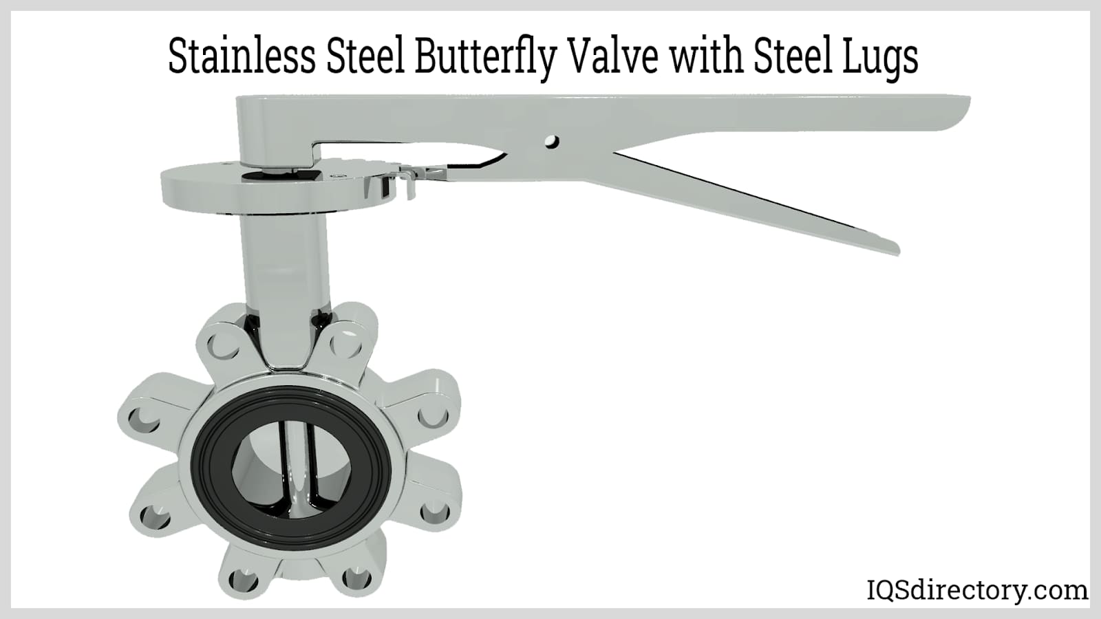 Stainless Steel Butterfly Valve with Steel Lugs