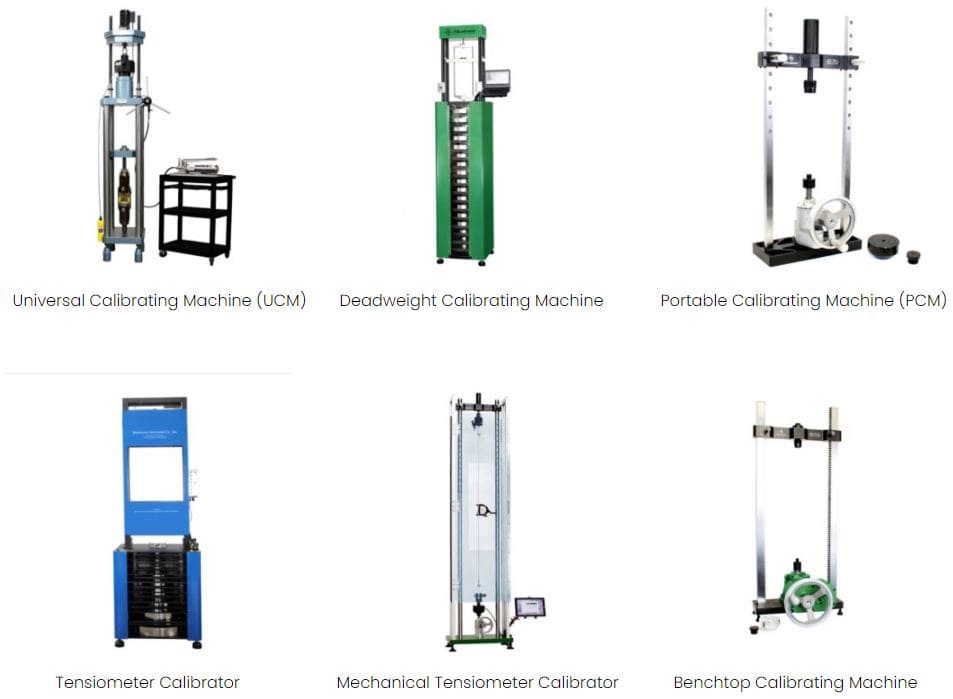 Types of Force Calibrating Machines