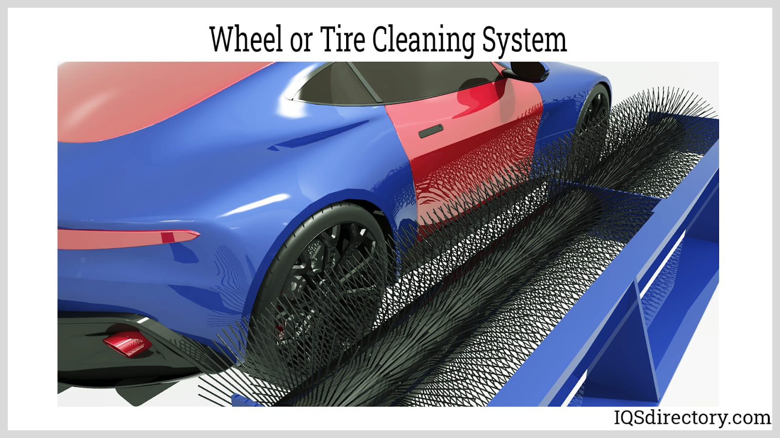 Wheel or Tire Cleaning System
